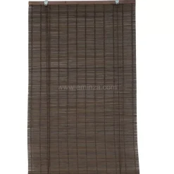 Best Tenda a rullo con lamelle (40 x H130 cm) Bambù Cioccolato Tende A Rullo