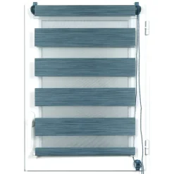 Discount Tenda a rullo Giorno/Notte (45 x 90 cm) sfumato Tende A Rullo