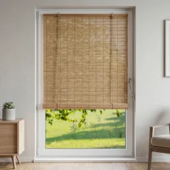 Sale Tenda avvolgibile esterna effetto rattan (150 x 180 cm) Tanoa Tende A Rullo