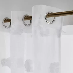 Best Tenda con occhielli con pon pon (180 x 240 cm) Suzie Tende Trasparenti