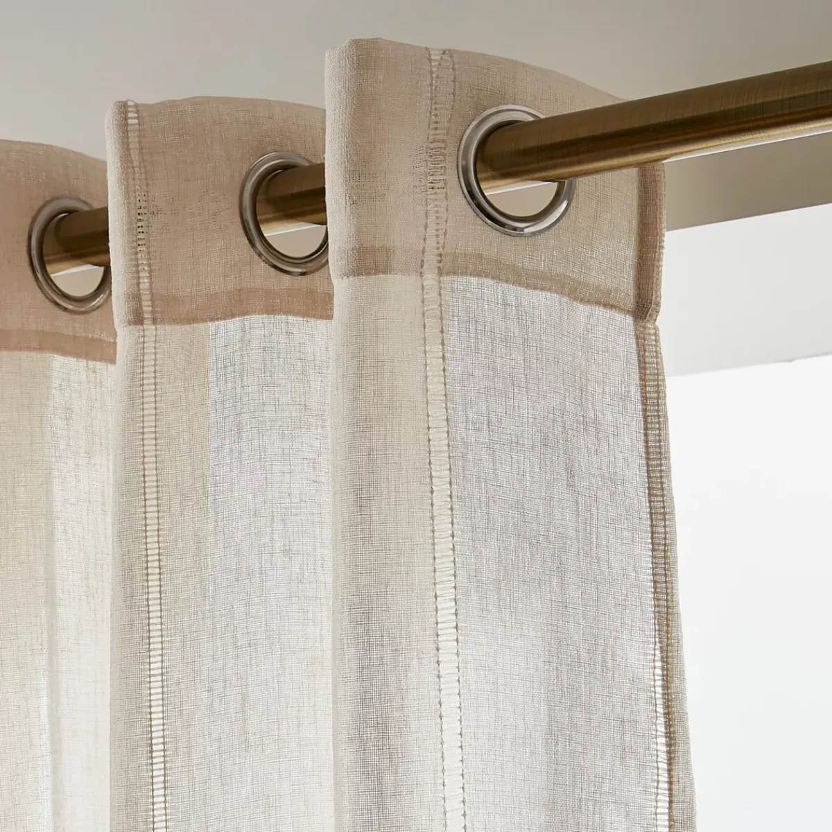 Sale Tenda con occhielli (140 x 240 cm) Leontine Tende Trasparenti