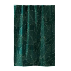 Tenda da doccia con anelli (180 x 200 cm) Jade Verde