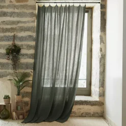 Clearance Tenda garza di cotone regolabile (140 x max 300 cm) Gaïa Tende