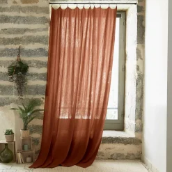 Clearance Tenda garza di cotone regolabile (180 x max 300 cm) Gaïa Tende