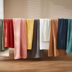 Clearance Tenda garza di cotone regolabile (140 x max 300 cm) Gaïa Tende
