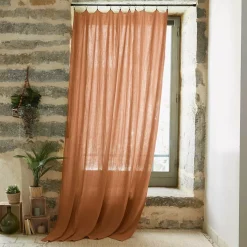 Tenda garza di cotone regolabile (140 x max 300 cm) Gaïa Tende