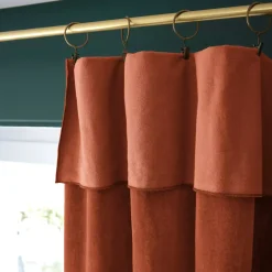 Tenda iin velluto di cotone regolabile (140 x max 270 cm) Victor Tende
