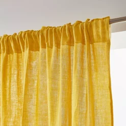 Hot Tenda in garza di cotone a passanti nascosti (140 x 240 cm) Gaïa Tende
