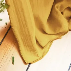 Hot Tenda in garza di cotone a passanti nascosti (140 x 240 cm) Gaïa Tende