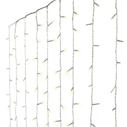 Tenda luminosa Alt. 1,50 m L2,25 m Super chaser Bianco caldo 240 LED