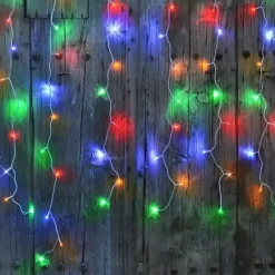 Tenda luminosa interconnettabile Alt.2 m L2 m Multicolore 96 LED