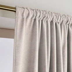 Discount Tenda oscurante termica con passanti nascosti (140 x 240 cm) Minuit Tende