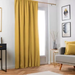 Online Tenda oscurante termica con passanti nascosti (140 x 240 cm) Minuit Tende
