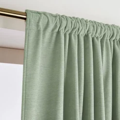 Online Tenda oscurante termica con passanti nascosti Minuit Verde kaki Tende