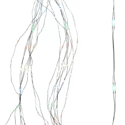 Tenda per albero Alt.2,10 m Multicolore 672 LED
