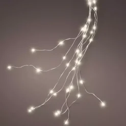 Tenda per albero Flashing light Alt. 2,40 m Bianco caldo 832 LED