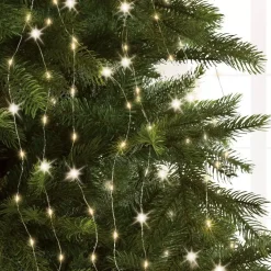 Tenda per albero Flashing light Alt. 2,40 m Bianco caldo 832 LED