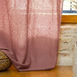 Sale Tenda regolabile in lino lavato (140 x max 270 cm) Louise Tende
