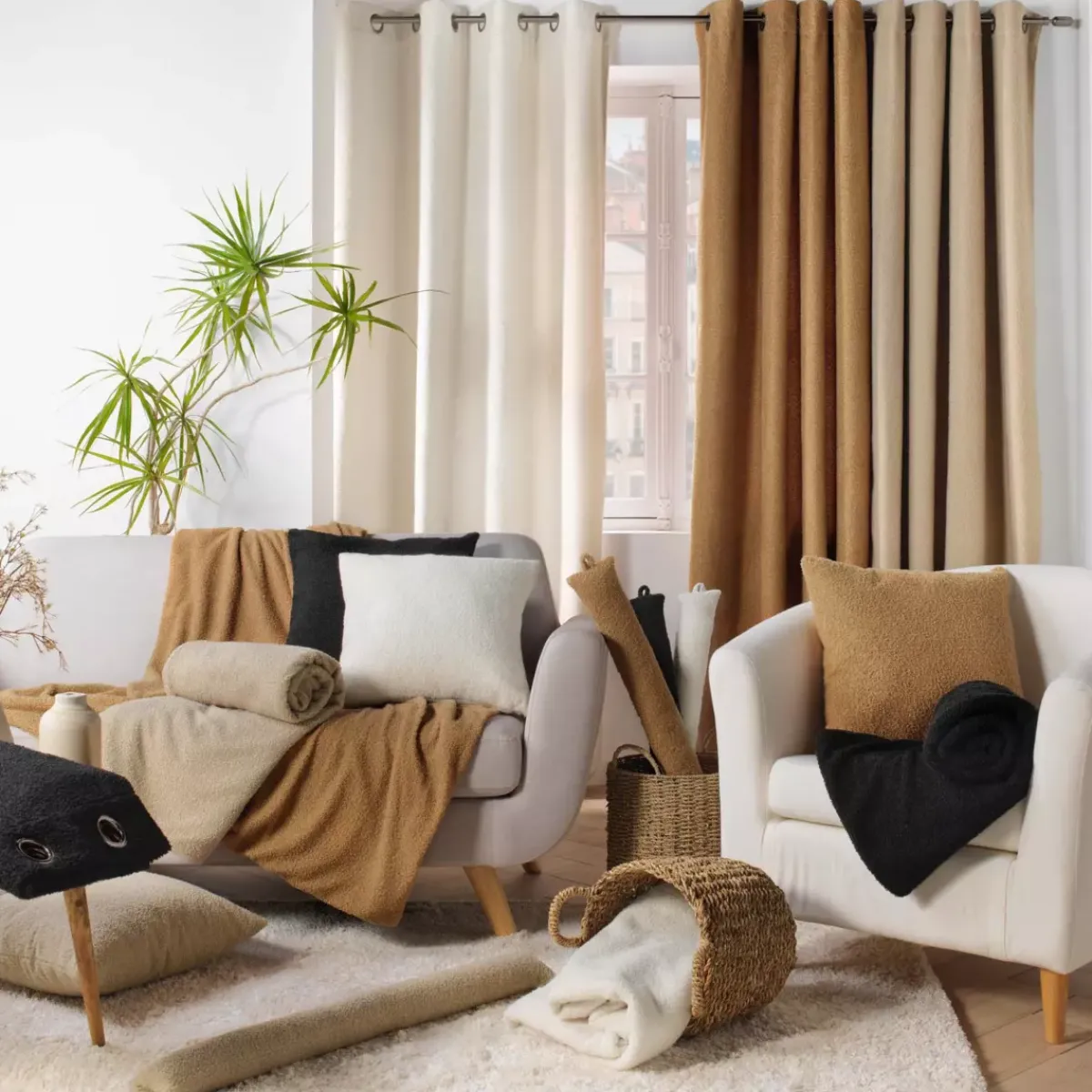 Best Tenda riccio Wooly Tende