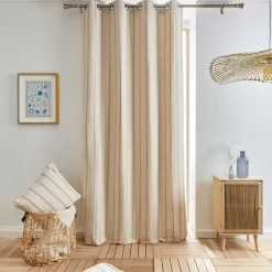 Tenda tela di cotone (135 x 260 cm) Ocealys Beige
