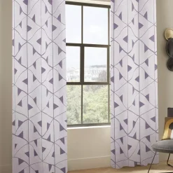 Sale Tenda tessuta Maloé chiaro Tende