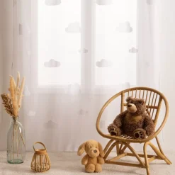 Tenda trasparente bambini (140 x 240 cm) Nuvola Tessile Arredo Bimbi