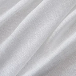 Online Tenda trasparente con effetto lino e nastro fronzuto Robin Tende Trasparenti