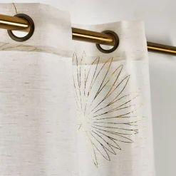 Best Tenda trasparente con occhielli (140 x 240 cm) Lotus Tende Trasparenti