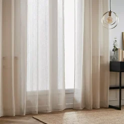 New Tenda trasparente con occhielli (180 x 240 cm) Leontina Tende Trasparenti