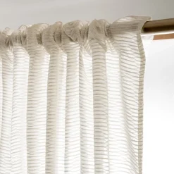 Online Tenda trasparente con passanti nascosti Maël Tende Trasparenti