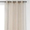 New Tenda trasparente (140 x 260 cm) Kerguelen Beige Tende Trasparenti