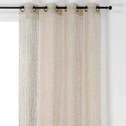 New Tenda trasparente (140 x 260 cm) Kerguelen Beige Tende Trasparenti
