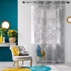 Discount Tenda trasparente Milady Grigio Tende Trasparenti