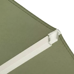 Tessuto per ombrellone decentrato (3 x 3 m) Elyra Verde oliva
