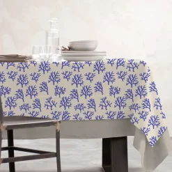 New Tovaglia rettangolare cotone antimacchia (150 x 350 cm) Moorea Tovaglie