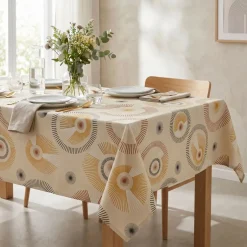 Discount Tovaglia rettangolare cotone antimacchia (150 x 250 cm) Manhattan Tovaglie
