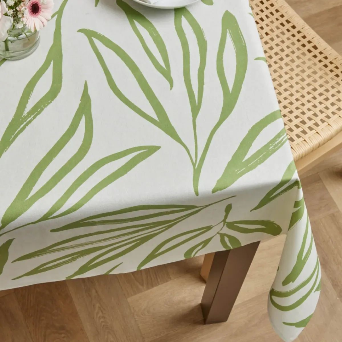 Online Tovaglia rettangolare cotone antimacchia (150 x 350 cm) Galice Tovaglie