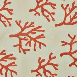 Tovaglia rettangolare cotone antimacchia (150 x 350 cm) Moorea Corallo Tovaglie