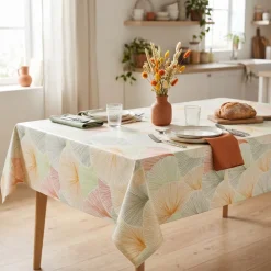Tovaglia rettangolare cotone antimacchia (150 x 350 cm) Boston Multicolore