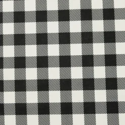 Tovaglia rettangolare cotone antimacchia (150 x 350 cm) Vichy Nera