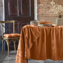 Best Tovaglia rettangolare garza di cotone (150 x 350 cm) Gaïa Tovaglie