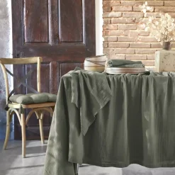 Sale Tovaglia rettangolare garza di cotone (L250 cm) Gaïa Tovaglie