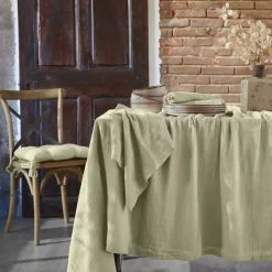 Sale Tovaglia rettangolare garza di cotone (L350 cm) Gaïa Tovaglie
