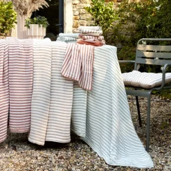 Online Tovaglia rettangolare in garza di cotone (150 x 250 cm) Gaïa a Tovaglie