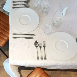 Tovaglia rettangolare (L240 cm) Facette Bianco