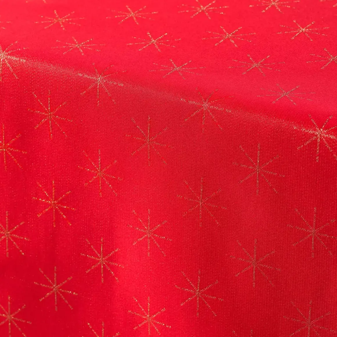 Tovaglia rettangolare (L240 cm) Stelle Rosso