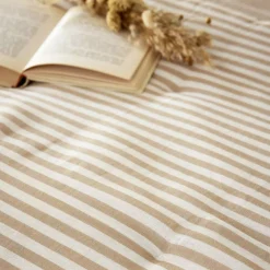 New Trapunta garza di cotone Gaïa a righe Corda Copriletti, Trapuntine E Runner Letto