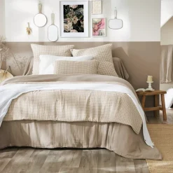 New Trapunta garza di cotone Gaïa Copriletti, Trapuntine E Runner Letto
