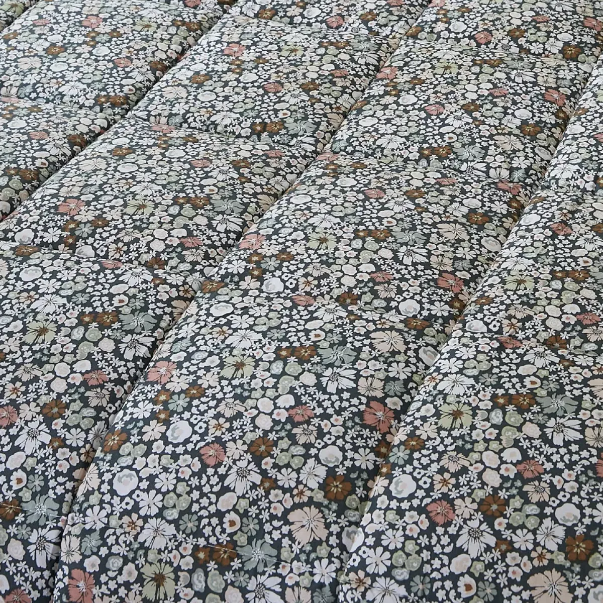 Discount Trapunta stampata temperata (140 x 200 cm) e una federa in cotone Malia Piumini, Cuscini Letto, Cuscini A Rullo