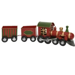 Treno in legno di merce